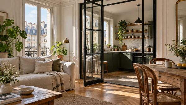 Top avantages d'une porte verrière pour maximiser la lumière