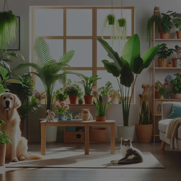 Quelles plantes d'intérieur choisir pour purifier l'air dans une maison avec animaux de compagnie ?