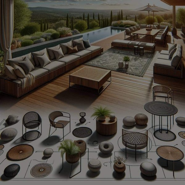 Comment choisir un mobilier extérieur résistant aux intempéries pour une terrasse élégante ?