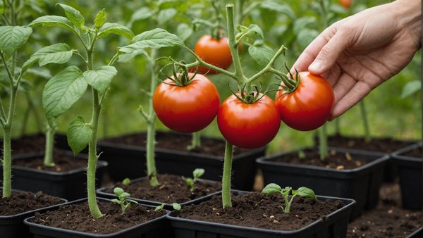 Greffer les tomates : cultiver deux variétés sur un même plant
